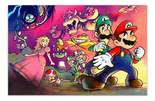 Imagem de Quebra-cabeça Personalizado Mario 60 Peças