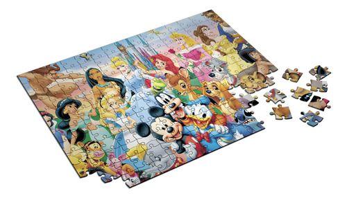 Imagem de Quebra-cabeça Personalizado Personagens Disney 60 Peças