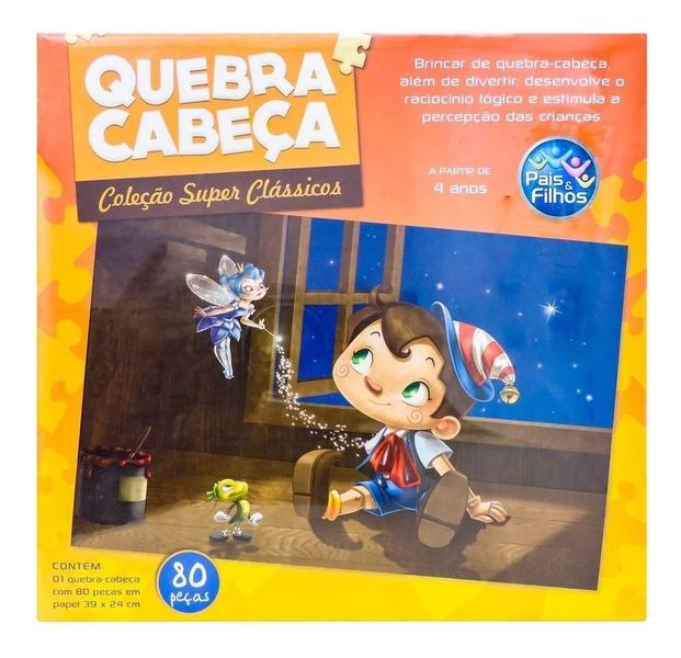 Imagem de Quebra cabeca pinoquio 80 pçs 2851