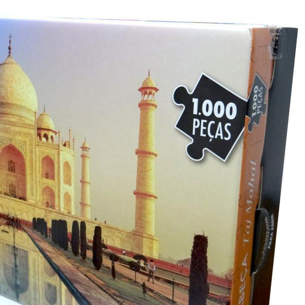 Imagem de Quebra Cabeça Premium 1000 Peças Taj Mahal Pais e Filhos