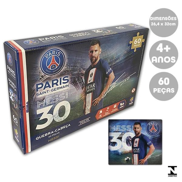 Imagem de Quebra Cabeça Psg Lionel Messi 60 Pcs Mimo Toys