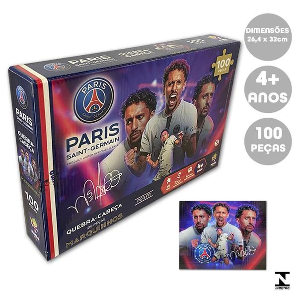 Imagem de Quebra Cabeça Psg Marquinhos 100 Pcs Mimo Toys