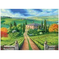 Imagem de Quebra Cabeça Puzzle 1000 Pçs Toscana Grow 3921