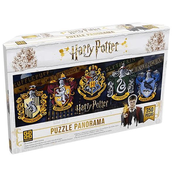 Imagem de Quebra Cabeça Puzzle 350 Peças Panorama Harry Potter Grow