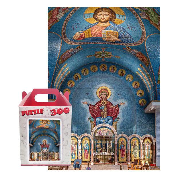 Quebra-Cabeça Puzzle Capela Arte Religiosa 300 Peças - Reidopendrive Imagem de Quebra-Cabeça Puzzle Capela Arte Religiosa 300 Peças