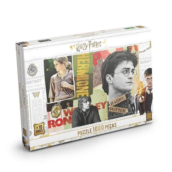 Imagem de Quebra Cabeça Puzzle Harry Potter 1000 Peças Grow