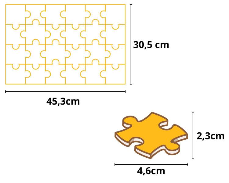 Imagem de Quebra Cabeça Puzzle Horários Do Mundo 200 Peças