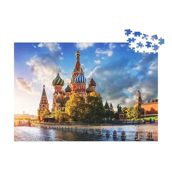 Imagem de Quebra Cabeça Puzzle Moscou Rússia 500 Peças