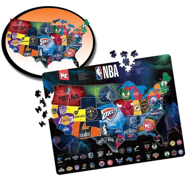 Imagem de Quebra Cabeça Puzzle Play 500 Peças Nba 1259 - Elka