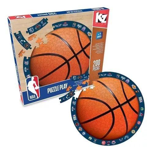 Imagem de Quebra Cabeça Puzzle Play Nba 200 Pçs Basquete