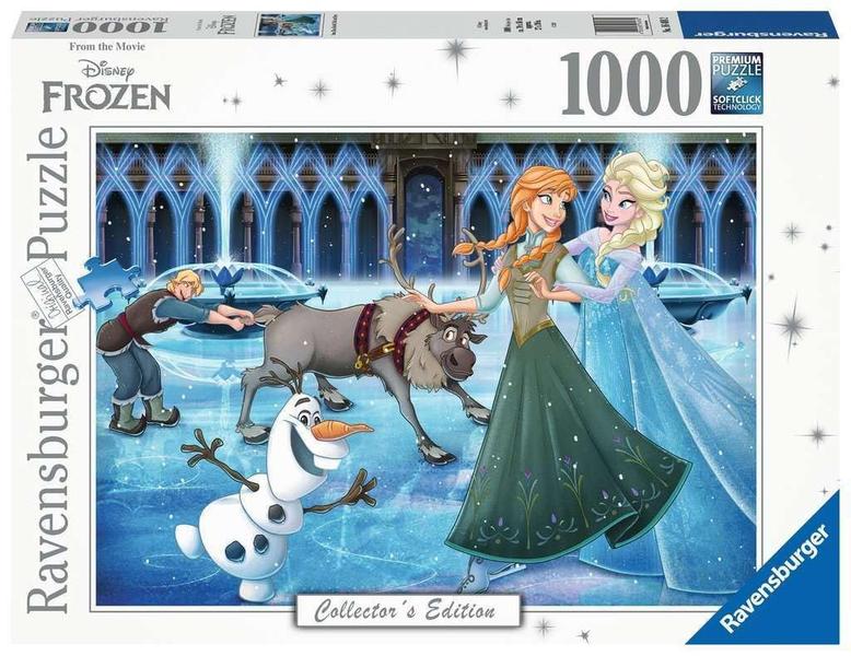 Imagem de Quebra-cabeça Ravensburger Disney Frozen 1000 peças