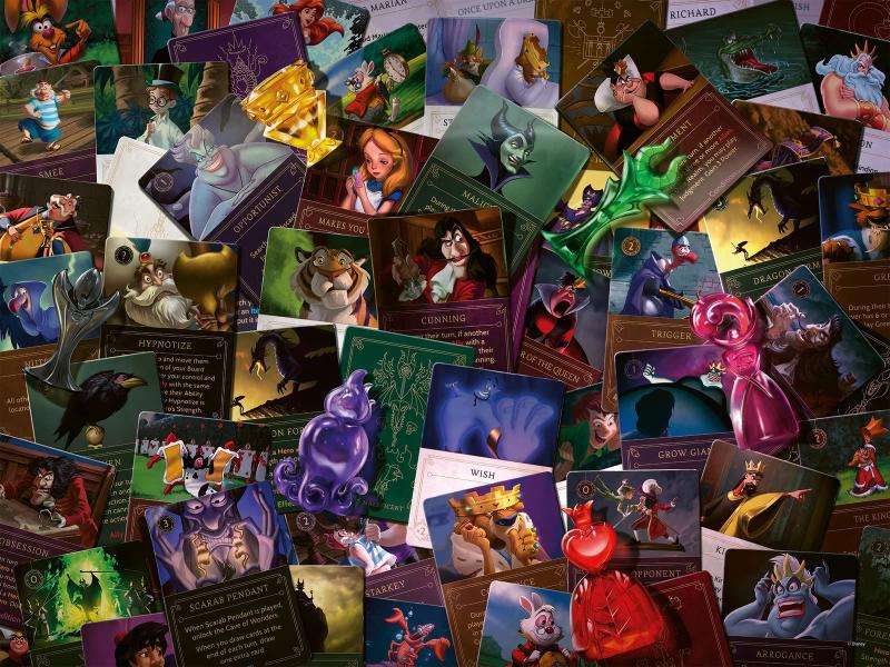 Imagem de Quebra-cabeça Ravensburger Disney Villainous 2000 peças