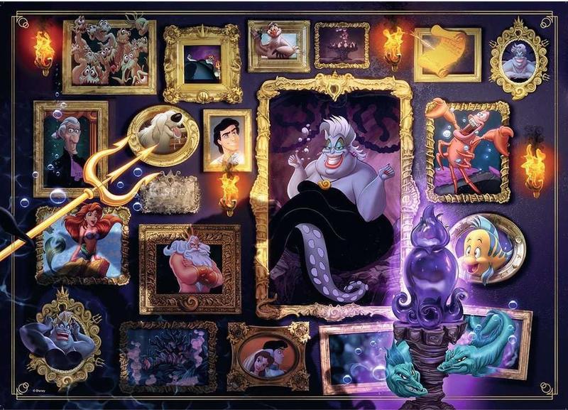 Imagem de Quebra-cabeça Ravensburger Disney Villainous Ursula 1000 unidades