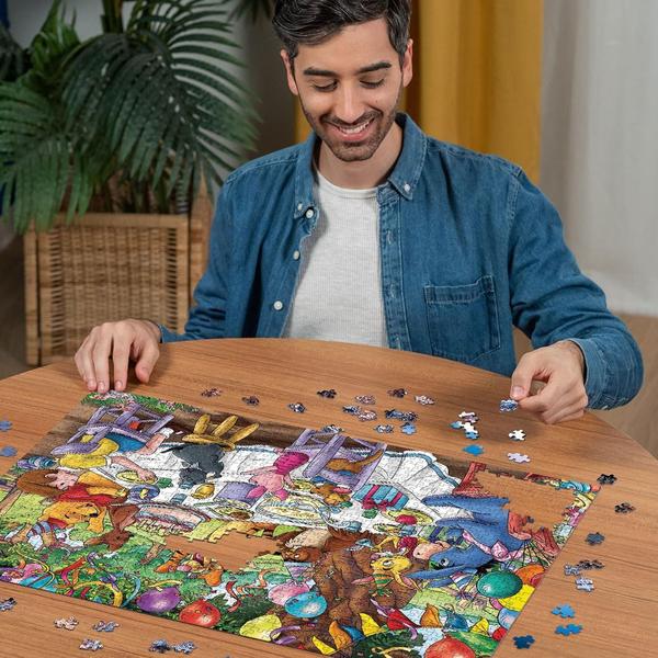 Imagem de Quebra-cabeça Ravensburger Disney Winnie The Pooh 1000 unidades