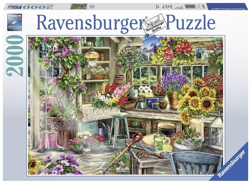 Imagem de Quebra-cabeça Ravensburger Gardener's Paradise 2000 peças