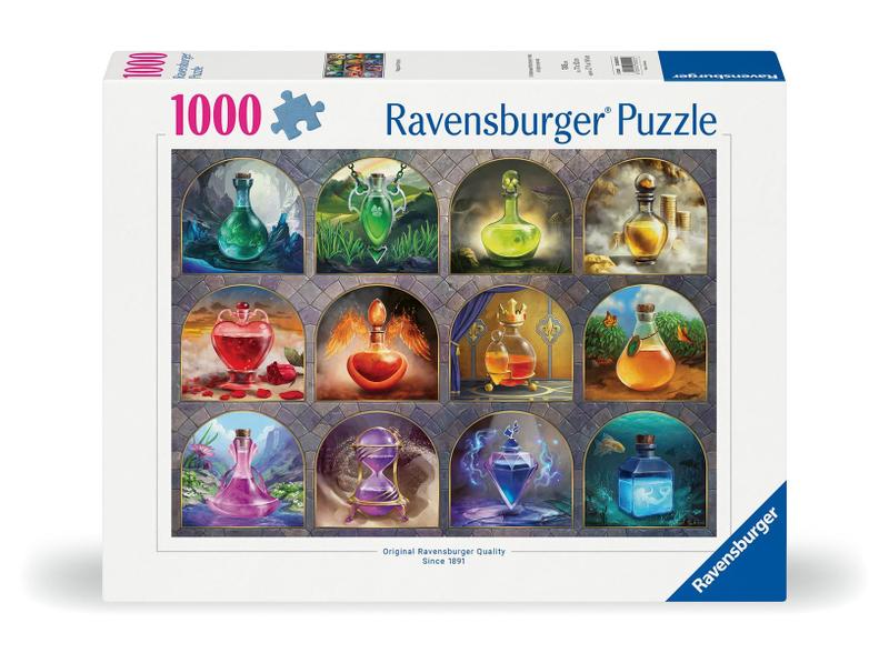 Imagem de Quebra-cabeça Ravensburger Magical Potions 1000 peças