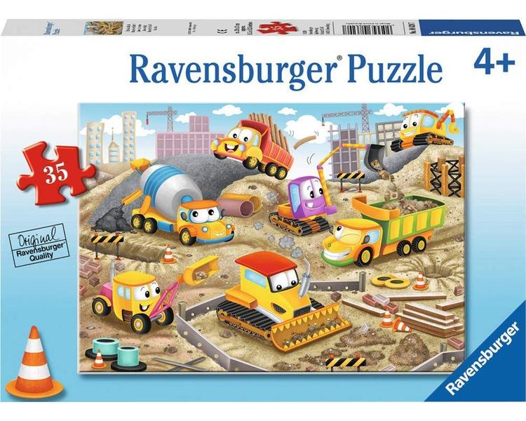 Imagem de Quebra-cabeça Ravensburger Raise The Roof! Multicolor