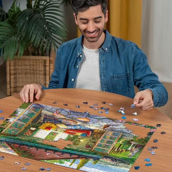 Imagem de Quebra-cabeça Ravensburger Tuscan Oasis 1000 peças