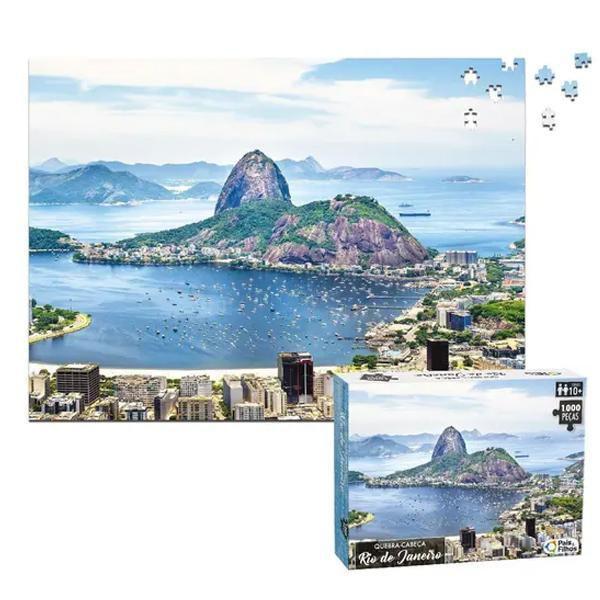 Imagem de Quebra Cabeça Rio Janeiro 1000 Peças Puzzle Grande Premium