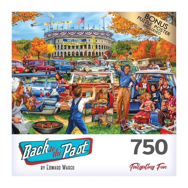 Imagem de Quebra-cabeça RoseArt Back to The Past Tail Gating 750 unidades