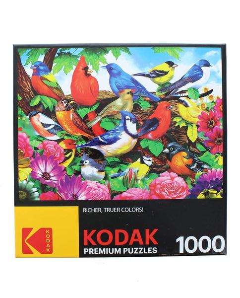 Imagem de Quebra-cabeça RoseArt Kodak Premium Friendly Birds 1000 unidades