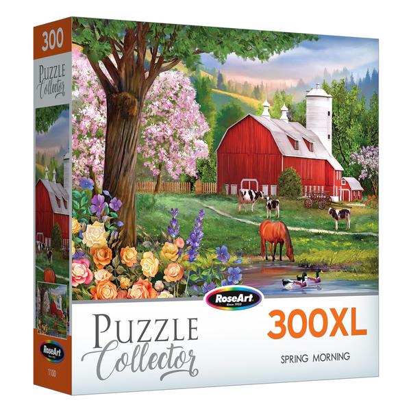 Imagem de Quebra-cabeça RoseArt Puzzle Collector Spring Morning 300XL