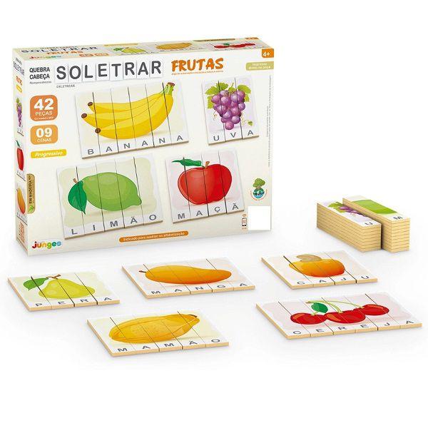 Imagem de QUEBRA-CABEÇA Soletrar Frutas Junges