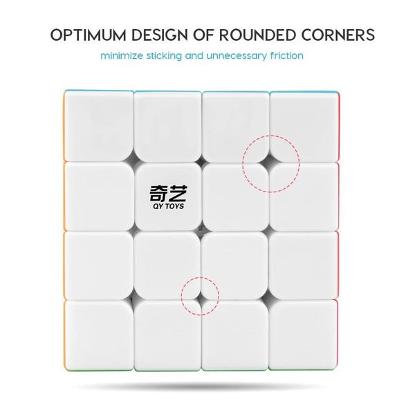 Imagem de Quebra-Cabeça Speed Cube D-fantix QYTOYS Qiyuan S 4x4 - Sem Adesivo