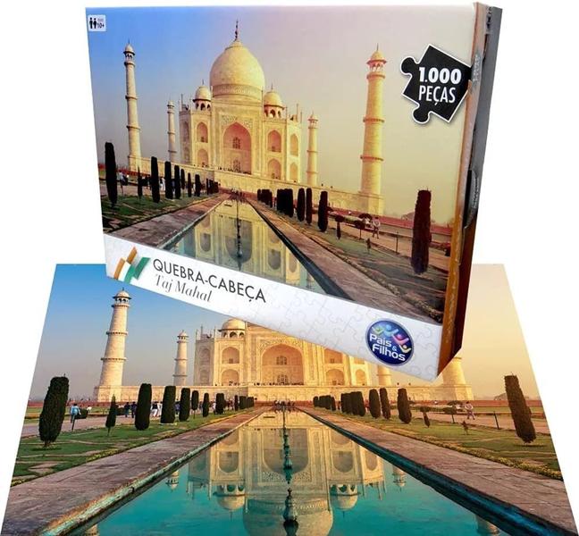 Imagem de Quebra cabeça Taj Mahal 1000 Peças - Pais e Filhos 7267