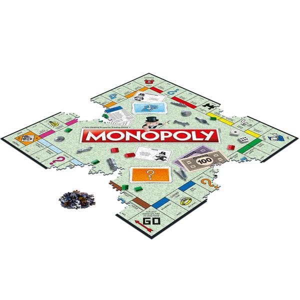 Imagem de Quebra-cabeça Top Trumps Monopoly Classic 1000 peças