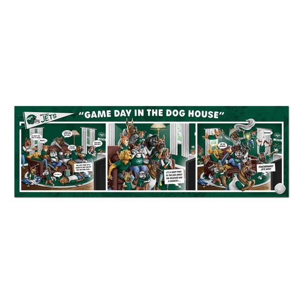 Imagem de Quebra-cabeça YouTheFan NFL New York Jets Game Day in The Dog House