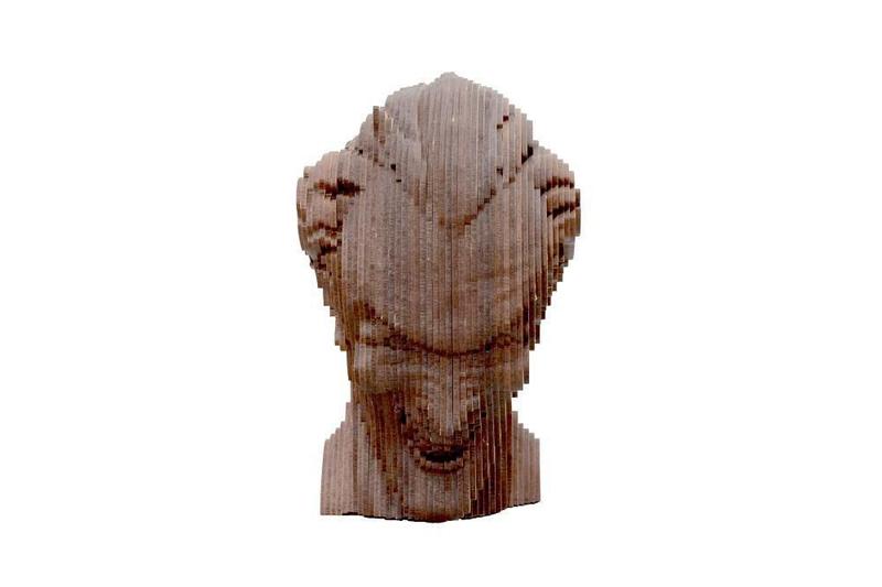 Imagem de Quebra Cabeças 3D Coringa Busto Mdf 3Mm Natural - Darama