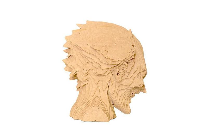 Imagem de Quebra Cabeças 3D Coringa Busto Mdf 3Mm Natural - Darama