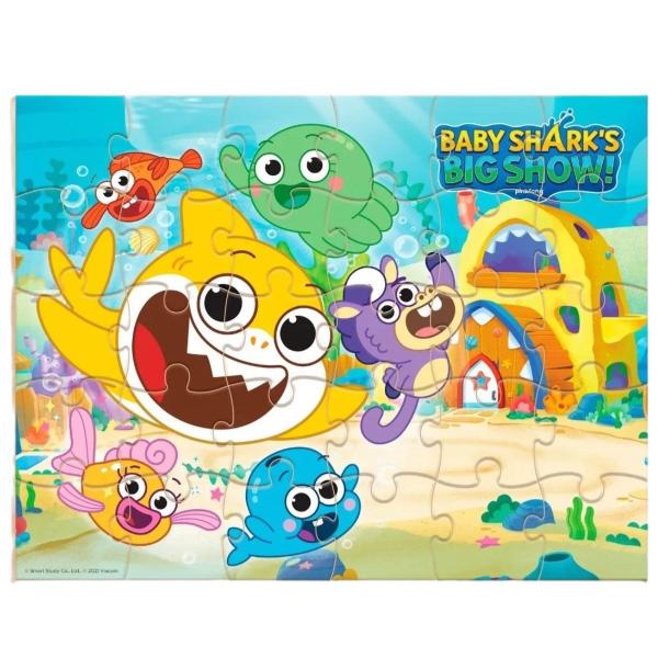 Imagem de Quebra Cabeças Baby Shark 30 Peças  Nig - 0748 