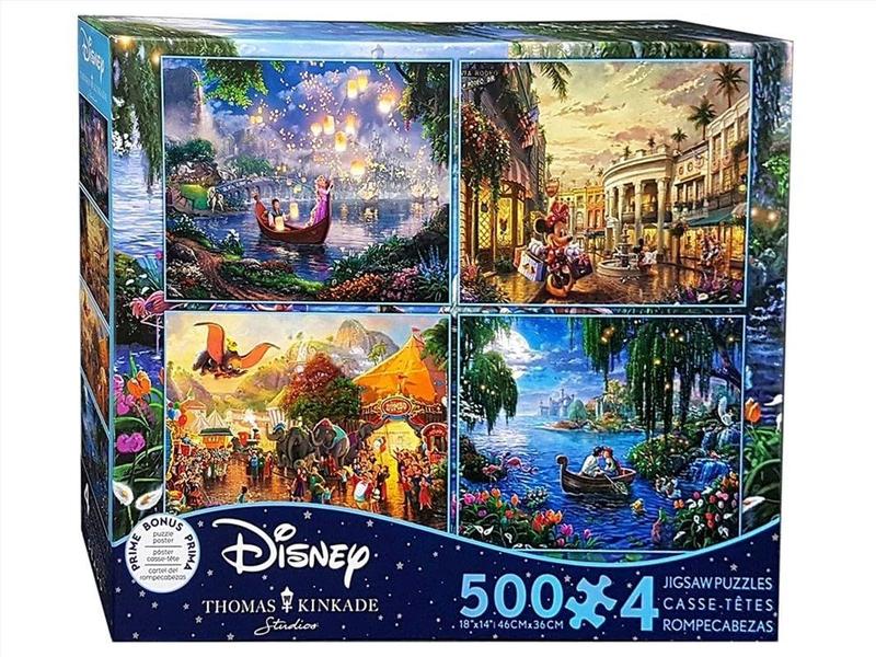 Imagem de Quebra-cabeças Ceaco Thomas Kinkade Disney Dreams 500P