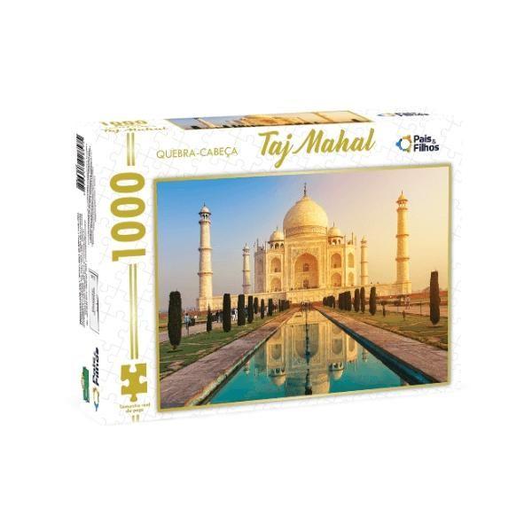 Imagem de Quebra-Cabeças Taj Mahal 1000 Peças Pais e Filhos