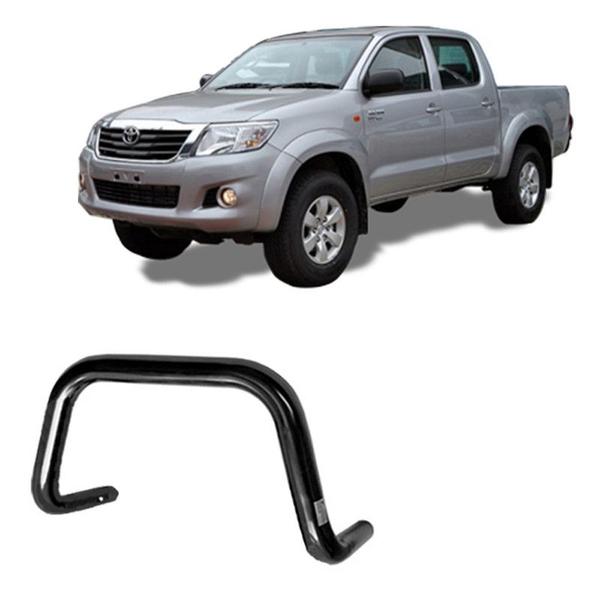 Imagem de Quebra Mato Hilux 2005 a 2011 2012 2013 2014 2015 Preto