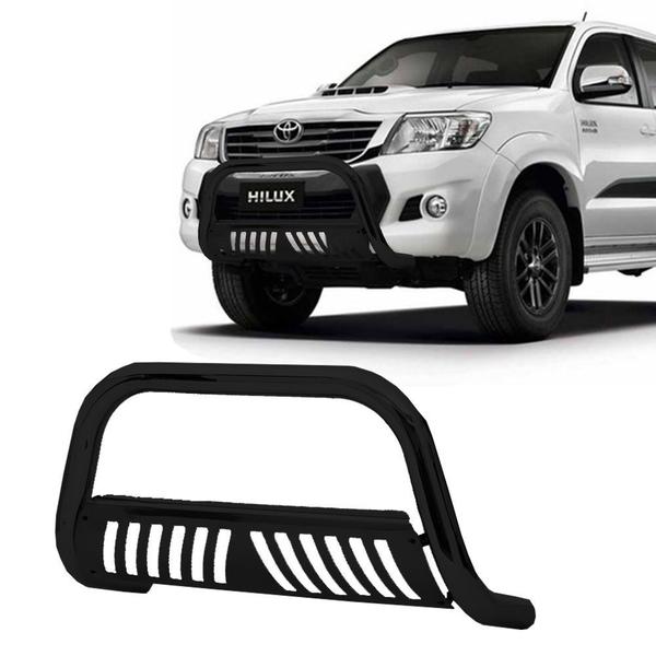 Imagem de Quebra Mato Hilux 2006 2007 2008 2009 A 2015 Chapa Preto