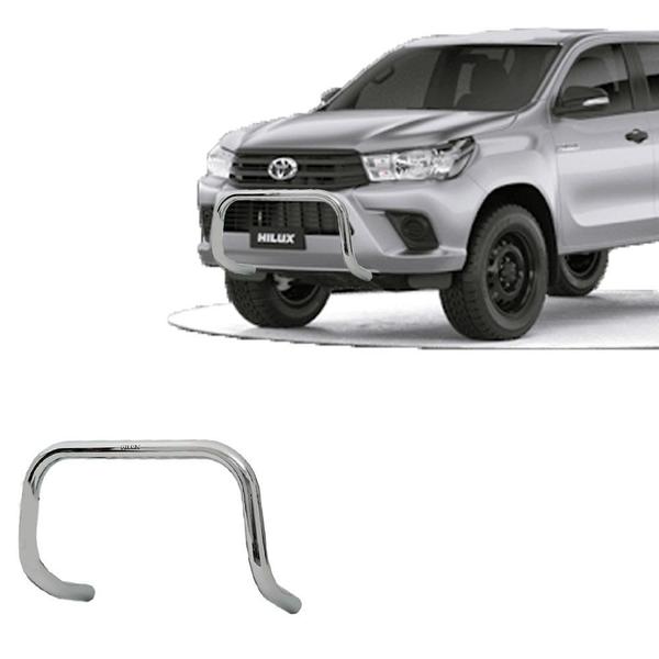 Imagem de Quebra Mato Hilux 2016 A 2019 Cromado