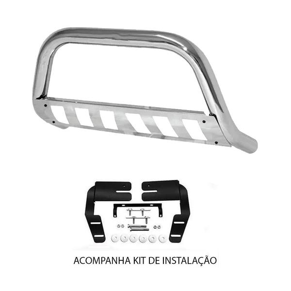 Imagem de Quebra Mato Lifan X60 2017 em diante com chapa Cromo