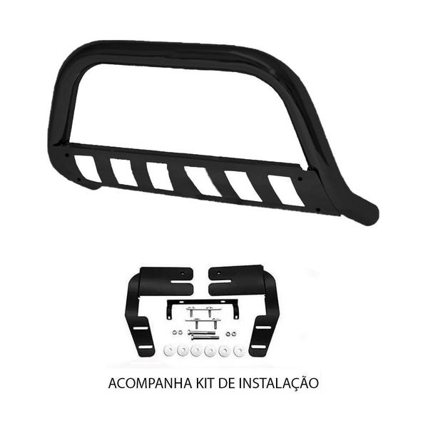 Imagem de Quebra Mato Lifan X60 2017 em diante com chapa Preto