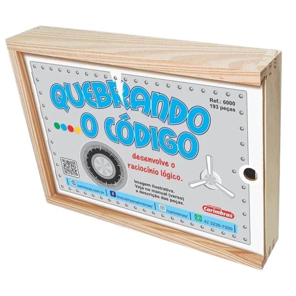 Imagem de Quebrando o Código Brinquedo Educativo Estratégia Cognitivo Desafio