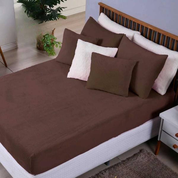 Imagem de Queen Size C/ Elástico 3pcs Fleece