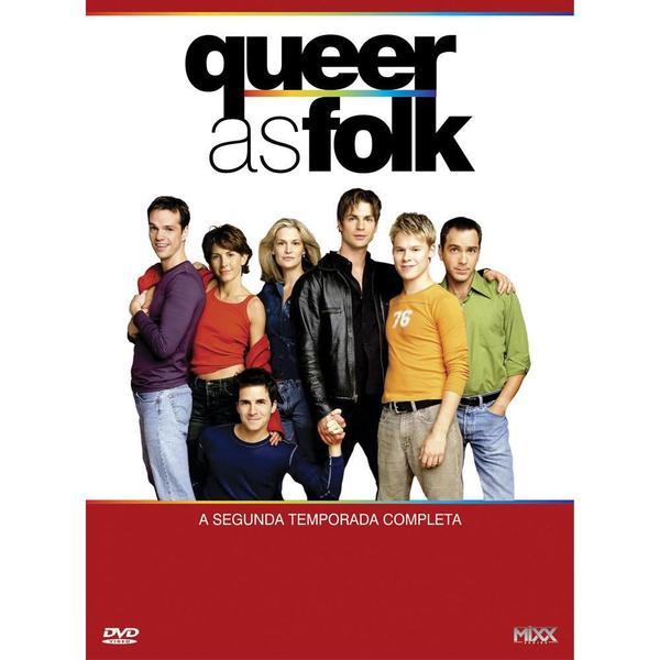 Queer As Folk: A Segunda Temporada Completa - Dvd - Mixx Imagem de Queer As Folk: A Segunda Temporada Completa - Dvd