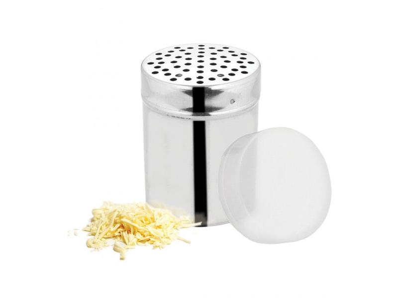 Imagem de Queijeira Inox 250ml Ideal Para Servir Queijo Ralado - Yazi