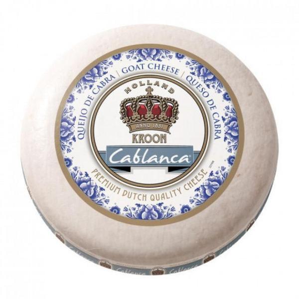 Queijo de Cabra Holandês Cablanca Premium - Kroon Imagem de Queijo de Cabra Holandês Cablanca Premium