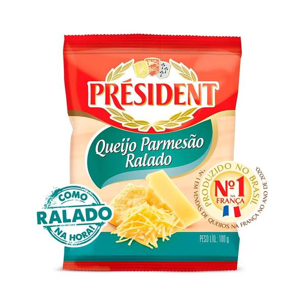 Imagem de Queijo Parmesão Ralado Président 100g