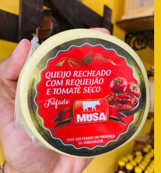 Imagem de Queijo Trufado com Requeijão e Tomate Seco  - MUSA 400g