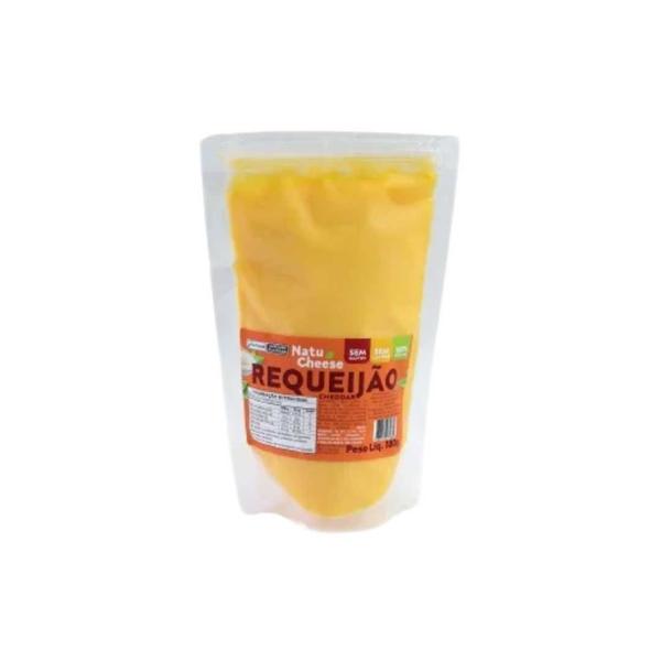 Queijo Vegetal Tipo Requeijão Cheddar NatuCheese 180g Imagem de Queijo Vegetal Tipo Requeijão Cheddar NatuCheese 180g