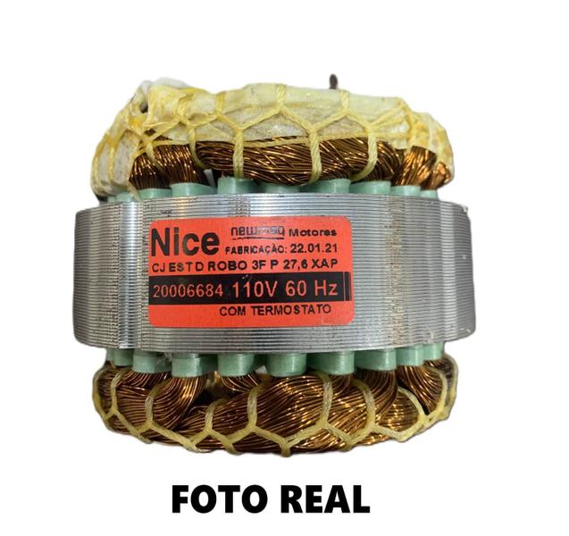 Imagem de Queima de Estoque Estator Rotativo D rob Trifásico 110v 60hz Peccinin - Nice